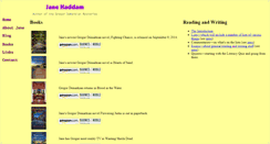 Desktop Screenshot of janehaddam.com