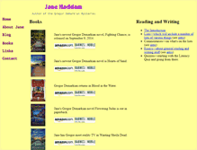 Tablet Screenshot of janehaddam.com